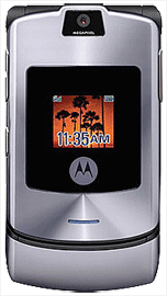 Motorola RAZR V3i silver Lite 1